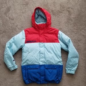 Special Blend Mens Ninety Five Snowboard Jacket Puffer Down Insulated Size Small